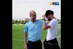 غوارديولا يرحب بمحرز في السيتي
