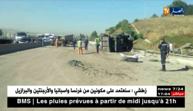 نقل: حادث مرور خطير يخلف قتيل وتسعة جرحى “بخميس الخشنة”