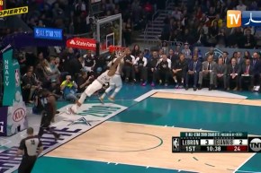 فريق ليبرون جيمس يفوز على فريق يانتيس في مباراة إستعراضية لكل النجوم