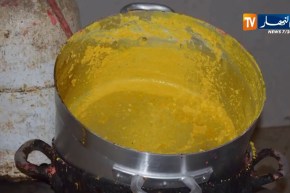 الدرك الوطني يحجز مواد لصنع الحلوة مجهولة المصدر باولاد موسى في بومرداس