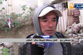 الطارف: مياه الأمطار تغرق احياء ومنازل سكنية ببلدية شبيطة مختار