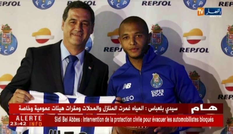 براهيمي يصنف كأغنى لاعب في البطولة البرتغالية