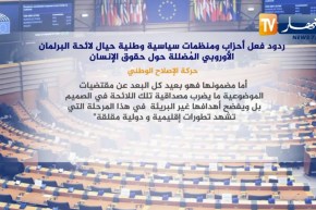 ردود فعل أحزاب ومنظمات سياسية وطنية حيال لائحة البرلمان الأوروبي حول حقوق الإنسان