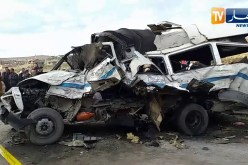 مص.رع 6 أشخاص في حادث إصطدام حافلة بشاحنة ذات مقطورة ببرج بوعريريج