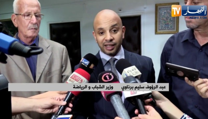 وزير الشباب والرياضة يكرم نادي أهلي البرج للكرة الطائرة