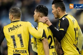 درفلو يفوز بثلاثية رفقة فيتاس آرنهام أمام إكسيلسيور ويخرج مصابا في الركبة