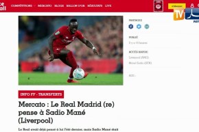 زيدان يطالب إدارة ريال مدريد بحسم صفقة ساديو ماني الصيف المقبل