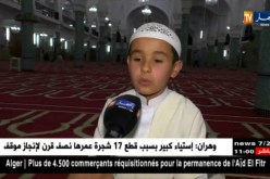 عبد الرحمان فارح..الطفل المعجزة يؤم الجزائريين في صلاة التراويح