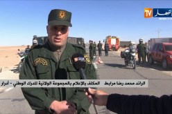 أدرار/ 17 جريحا في حادث إنقلاب حافلة بالطريق الوطني رقم 06