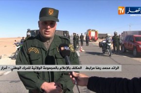 أدرار/ 17 جريحا في حادث إنقلاب حافلة بالطريق الوطني رقم 06