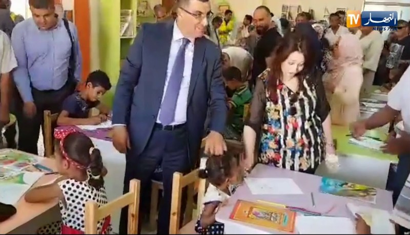 يوم تحسيسي حول الإخطار بالمكتبة الرئيسية للمطالعة العمومية التيجاني محمد” بورقلة