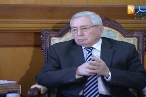 رئيس الدولة عبد القادر بن صالح يستقبل بلعيد , زياري , ميلود براهيمي