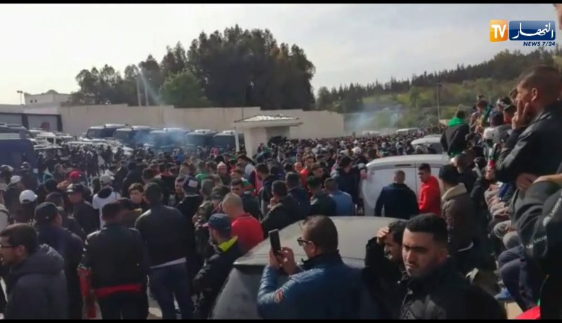 كأس الجمهورية :  إصابات في صفوف الأنصار بملعب حملاوي بقسنطينة