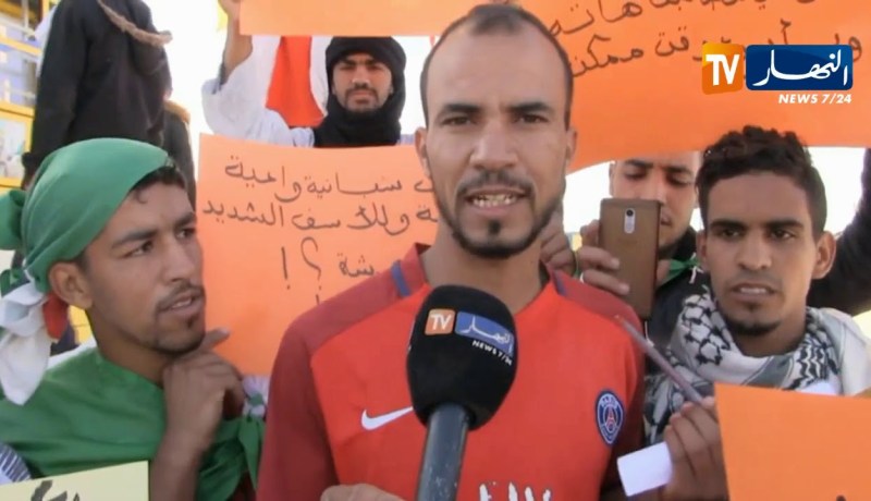 تندوف: شباب بلدية أم العسل يغلقون محطة نفطال ويطالبون بالشغل