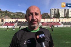 مباراة ودية بين قدماء لاعبي المنتخب الفلسطيني مع فريق كرة القدم لخراطة – بجاية