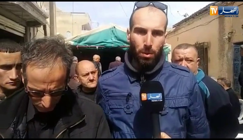 سوق اهراس : تلفزيون النهار يزور عائلة الشهيد اسلام جراح ببلدية سدراتة