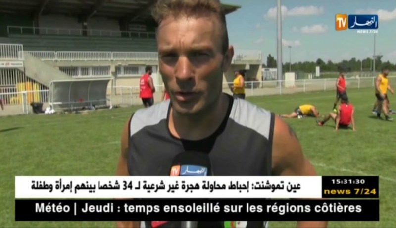 المنتخب الوطني للريغبي يواصل إستعداداته لمواجهة كوت ديفوار