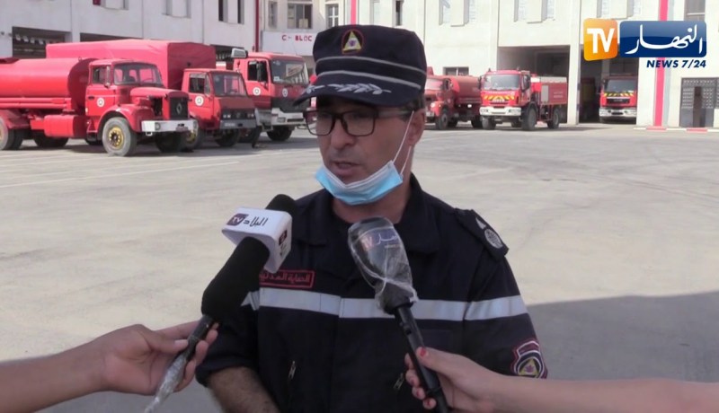 تيزي وزو: تظافر الجهود من أجل التحكم في الحرائق و متابعة إخمادها