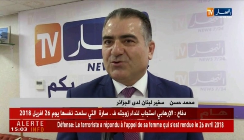 سفير لبنان بالجزائر.. فيزا لبنان يأخذها الجزائري في نفس اليوم وفي المطار