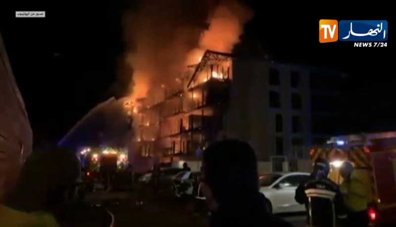 فرنسا: حريق يلتهم 42 شقة بحي فاردان