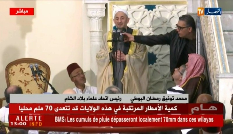 محمد توفيق رمضان البوطي : ” أقترح تسمية مسجد كتشاوة بمسجد الشهداء..!!”