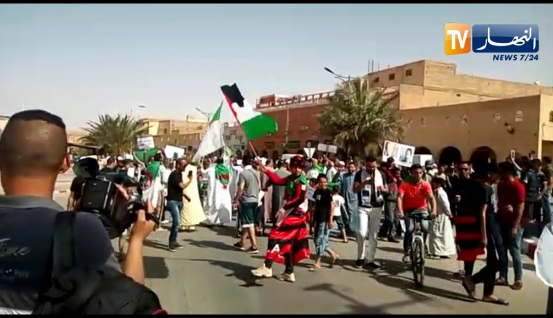 مسيرات حاشدة بغرداية للجمعة التاسعة على التوالي