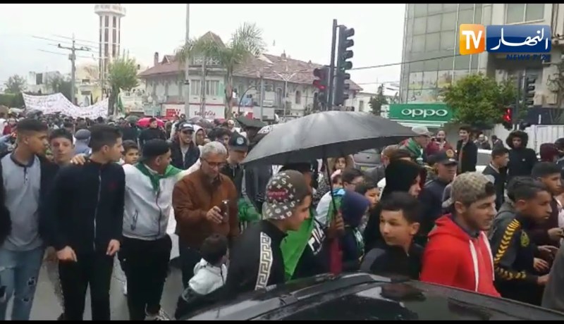 البليدة: مسيرات سلمية للجمعة التاسعة على التوالي