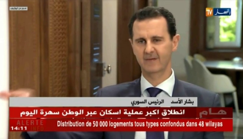 بشار الأسد: ما يحدث في سوريا يخصنا وحدنا…و الغرب ليس له أي دور …!!