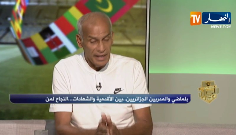 محمود قندوز: أنا مثل “كرويف” ندرب بدون شهادة وفي الجزائر محتاجين مدربين رجال
