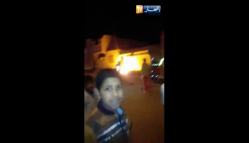 النعامة: إشتعال النار بأنبوب غاز عداد أحد المنازل بالمشرية