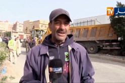 معسكر: إصطدام شاحنة من الحجم الكبير بجدار ثانوية شريف العفوي