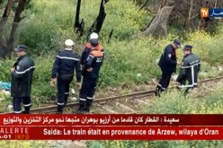 سعيدة: إنحراف قاطرة أمامية لقطار يجر صهاريج معباة بمادة المازوت