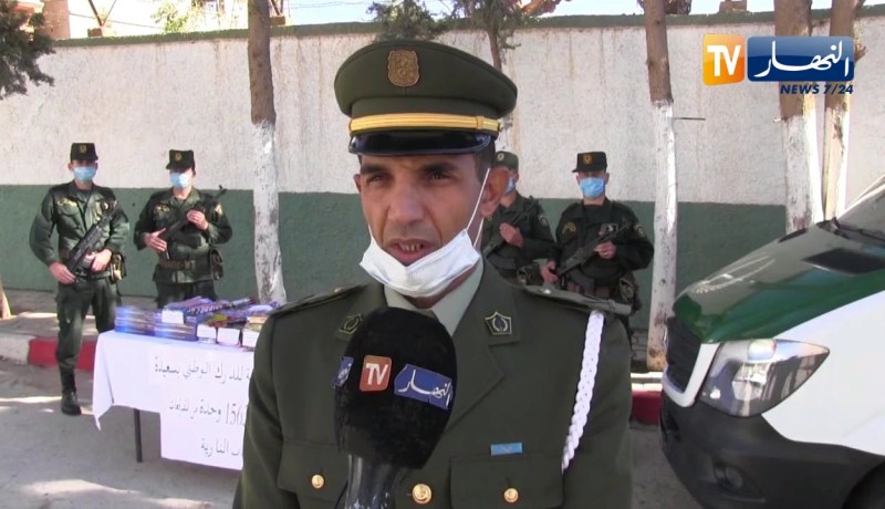 سعيدة: حجز أكثر من 15600 وحدة من المفرقعات والألعاب النارية