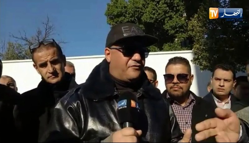 وقفة إحتجاجية لممثلي نقابات التربية بغيليزان