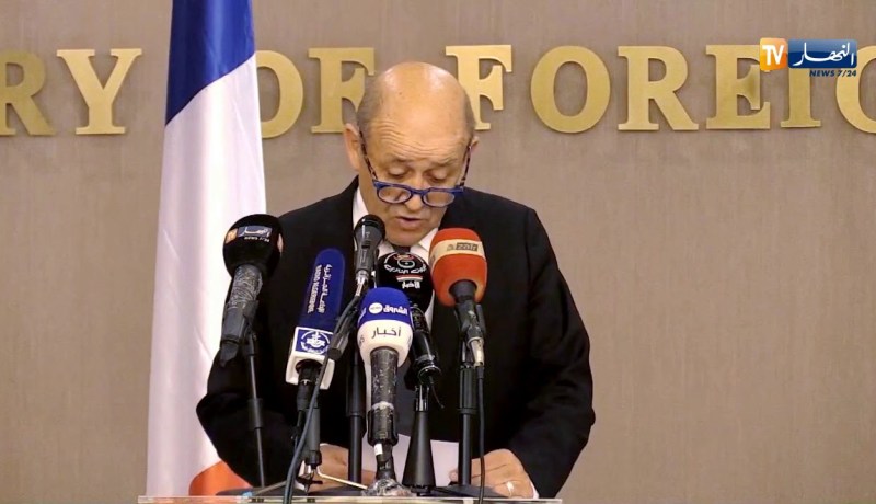 وزير الخارجية الفرنسي: “مستعدون لتطوير العلاقات بين البلدين وفق ديناميكية جديدة”
