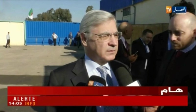 السفير الإيطالي بالجزائر : مقاوضات متقدمة لإنشاء مصنع تركيب لعلامة “فيات “بالجزائر