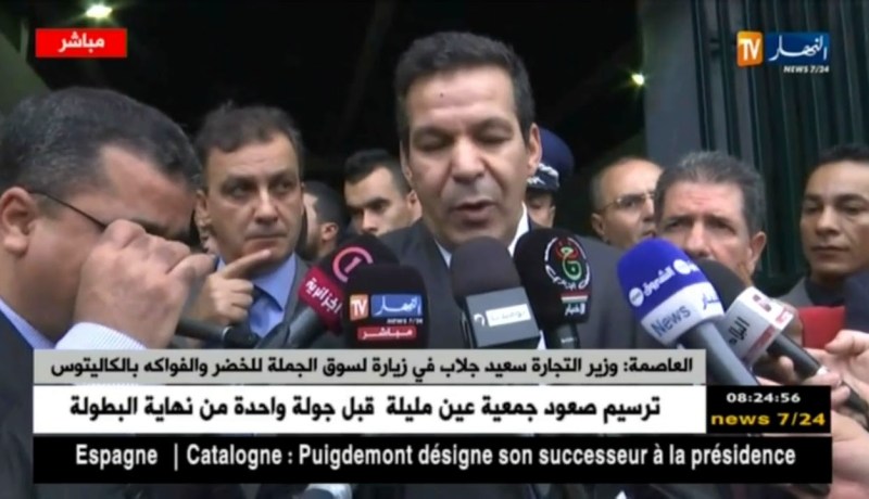 وزير التجارة: المستهلك هو الذي يتحكم في الأسعار وهذه نصيحتي له