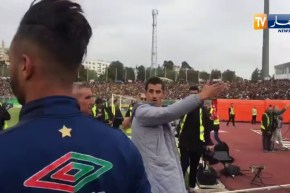 مناوشات في المدرجات الخاصة بأنصار مولودية الجزائر