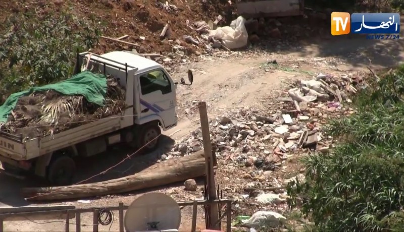 العاصمة: مفرغات عشوائية للنفايات تنخر المساحات الخضراء