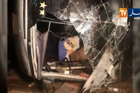 الجلفة: وفاة 3 أشخاص بحادثي إنقلاب حافلة وإنحراف سيارة بعين معبد