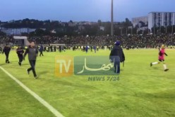 إشتباكات بين أنصار شبيبة القبائل ولاعبي مولودية الجزائر بعد نهاية اللقاء