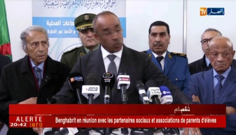 نور الدين بدوي يؤكد ان قطاع التربية يعملون وفقا للقانون الذي لا يعلو عليه أبدا