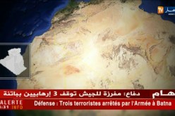 مفرزة  للجيش توقف 3 إرهابيين بباتنة