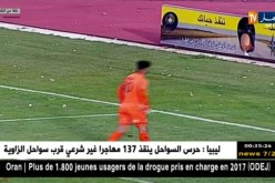 جرحى وإصابات في أعمال شغب وإشتباكات بين الأنصار بملعب الشهيد حملاوي