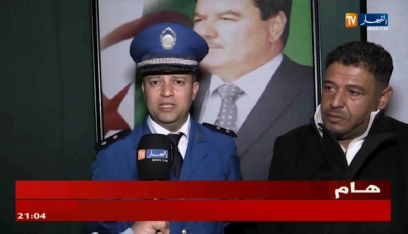 أمن ولاية بلعباس يقيم الصلح بين انصار اتحاد بلعباس و المحمراوة