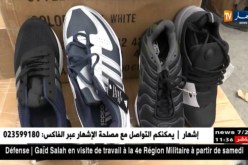 جمارك: حجز 3 حاويات 40 قدم تحتوي على 40 ألف وحدة أحذية مقلدة بميناء العاصمة