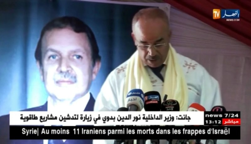 بدوي وقيطوني في زيارة إلى جانت لتدشين المحطة النهائية لأنبوب الغاز