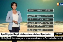 توقعات أحوال الطقس ليوم الثلاثاء 14 أوت 2018