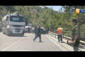 حادث مرور يخلف 3 جرحى بالطريق الوطني رقم 1 في المدية