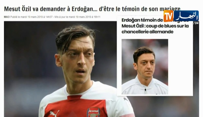 إنتقادات لاذعة لأوزيل بسبب دعوته للرئيس التركي أردوغان لحفل زفافه